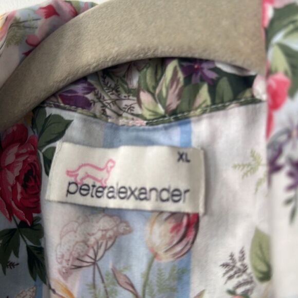 Peter Alexander Floral Pajama Top XL - Picture 6 of 7